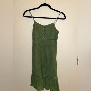 City studio green dress size 1